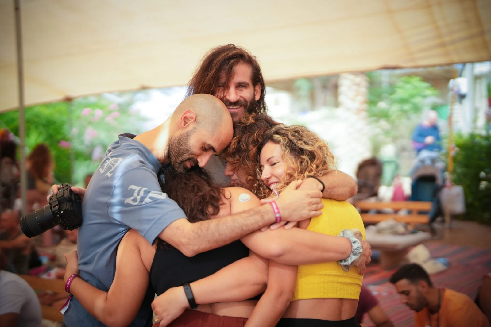 תמונה מתוך פסטיבל קהילה וחיבורים במדבר.