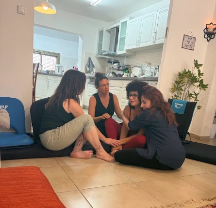 תמונה מתוך סדנת מיניות לנשים.